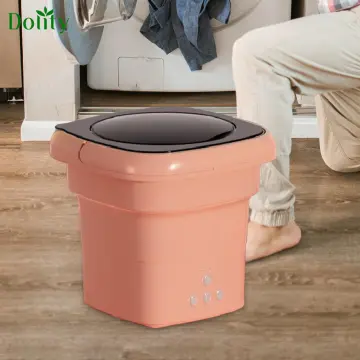 Portable Foldable Washing Machine Compact Small Washer for Dorm