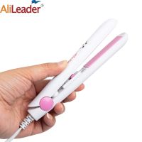 2 In 1 Protabel Flat Iron Hair Straightener And Curling Iron 6.7 Mini Ceramic Straight Hair Flat Irons Curl Flat Iron For Girls