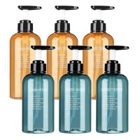 3Pcs Liquid Soap Dispenser ชุดขวด Hand Sanitizer ขวดแชมพู Body Wash ขวดเจลอาบน้ำ Outdoor Travel เครื่องมือ300ML500ML