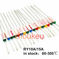 RY/Tf 10A/15A250V โลหะฟิวส์อุณหภูมิ 153/155/157/160/165/167 /169/170/172/175/180/184/185/188/190/192/195/200/205C-lihaiyan4