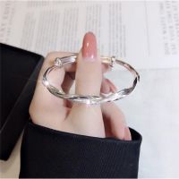 Female s999 fine silver solid sterling bracelet contracted and fashionable young girlfriend on valentines day gift
