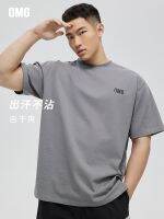 100  Original ! OMG summer clothes pure cotton sports fitness short-sleeved running mens casual loose breathable sweat-absorbent basketball T-shirt