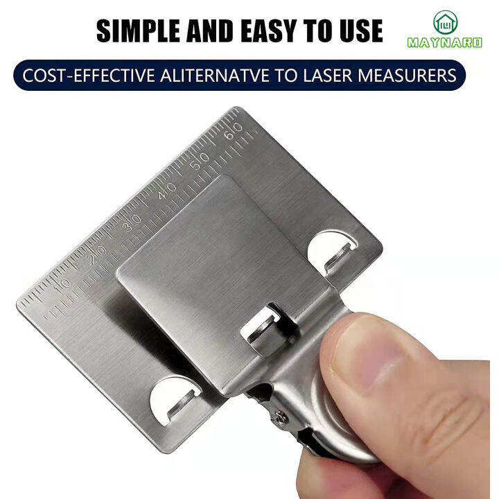 Measuring Tape Clip Tool for Corners Clamp Holder Precision Measuring