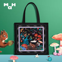 MAH Joy Jungle Bag Women Student กระเป๋าสะพายความจุขนาดใหญ่ Casual Fashion Handbag