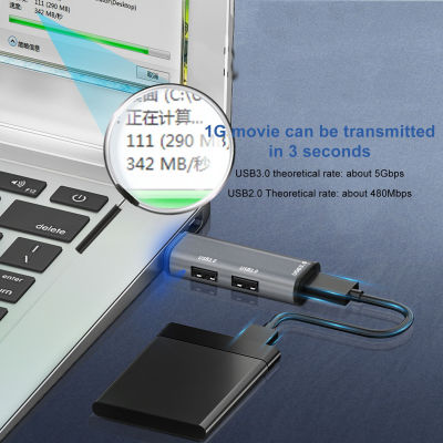 USB ฮับ3.0 5Gbps ส่ง3พอร์ต USB 3.0แท่นวางมือถือสำหรับ HDD