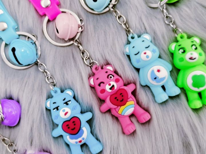ใหม่-พวงกุญแจหมีแคร์แบร์-ตุ๊กตาหมีพวงกุญแจ-so-cute