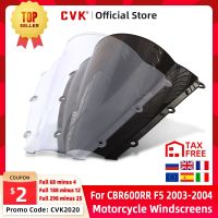 CVK Motorcycle Windshield Spoiler Windscreen Air Wind Deflector For HONDA CBR600RR CBR600 CBR 600 RR F5 2003 2004 03-04 Partts