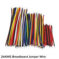 130 ชิ้น/ล็อต 24AWG Breadboard สายจัมเปอร์ชุดปลายคู่กระป๋อง 5 ซม.8 ซม.10 ซม.6 สี PVC อิเล็กทรอนิกส์ลวด-GGHJY STORE