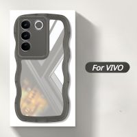 นุ่มโปร่งใสลอนเคสโทรศัพท์ VIVO V29 V29e V27e V27 V23e V23 S15e V25 Pro ซิลิโคนนุ่ม