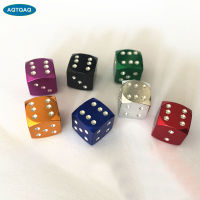 4Pcs/Lot Aluminum Alloy Car-styling AUTO Dice Dust Valve Caps Car Motorcycles Electric Cars Tire Valve Dust Cap