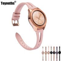 Tali Kulit untuk Jam Tangan Samsung Galaxy 42Mm 46Mm Gelang Kulit Asli Pengganti Jam Tangan Galaxy Aktif