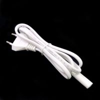 EU European To IEC 320 C7 AC Power Cord For Camera Charging Notebook Adapter EU Firgure 8 2 Prong Extension Cable White 1.5m