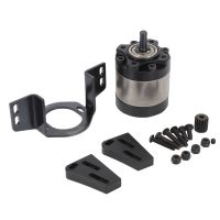 1:17 Gear Ratio Planetary Transmission Box Reduction Gearbox with Mount Replacement Metal Fit for 1/10 RC Crawler Car RC4WD D90 Axial SCX10