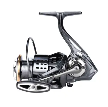 Deukio Fishing Reel AC2000-7000 Mesin Pancing Metal Material 12KG/5.2:1  Ratio Spinning Reel