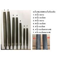 โปรดีล คุ้มค่า Bludan ตะไบท้องปลิง ขนาด 12 10 6 4 นิ้ว หยาบ-ละเอียด บลูดาน ของพร้อมส่ง ตะไบ เหล็ก ตะไบ หางหนู ตะไบ สามเหลี่ยม ตะไบ ท้องปลิง