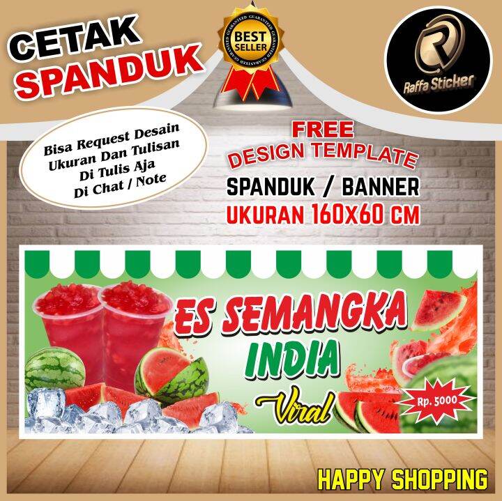 Spanduk Banner Backdrop Es Semangka Terbaru Spanduk Es Semangka Terbaru ...