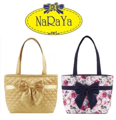 Thailand authentic NARAYA Bangkok Bag Red multicolor handbag leopard bow  shoulder oblique crack