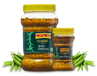 NILON’S CLASSIC GREEN CHILLI PICKLE 500 GRAM # EXP. 9/3/2024