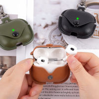 Genuine Protective Cover For Apple Airpods 3 2 1 air pods Charging Leather Bluetooth Wireless Earphone Case For AirPods Pro case