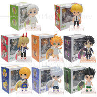 Chainsaw Man hunter×hunter movable figures denji Power killua curtain gon freecss chrollo EMMA norman Face Changing ของเล่นพีวีซี