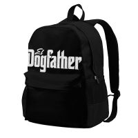 EL DOG FATHER Backpacks Animal Lightweight Cute Polyester Backpack Festival Teen Bags