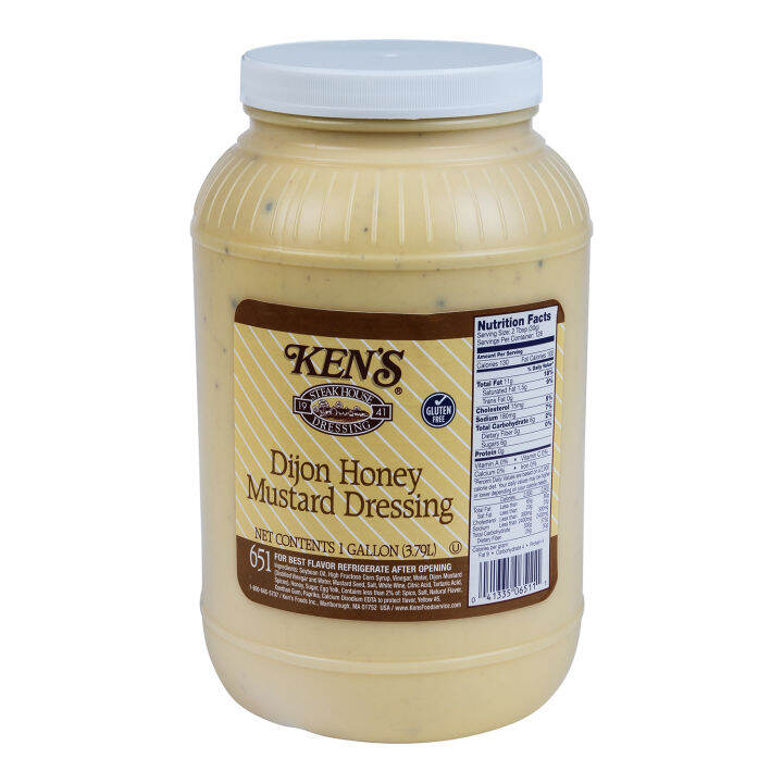 KEN'S Dijon Honey Mustard Dressing 3.79 Litre Product of USA Lazada