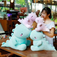 (ร้อน) Kawaii เด็กไดโนเสาร์ของเล่นตุ๊กตาสำหรับเด็กสาวน่ารักยัดไส้สัตว์ Plushie หมอนนุ่มเด็กตุ๊กตาของขวัญเด็กสำหรับเด็กประดับห้อง