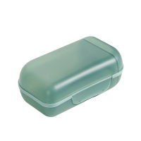 feibeinan66 Gaib Portable Sealed Round Shampoo Bar Soap Holder Box Case Container Home Travel