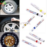 Universal Waterproof Permanent Tyre Tire Tread Rubber Paint Marker Pen White Car Motorcycle 1PC