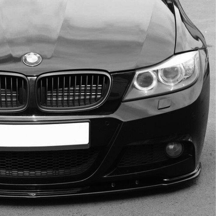 MP Style Front Bumper Lip Splitter Body Kit For BMW 3 Series E90