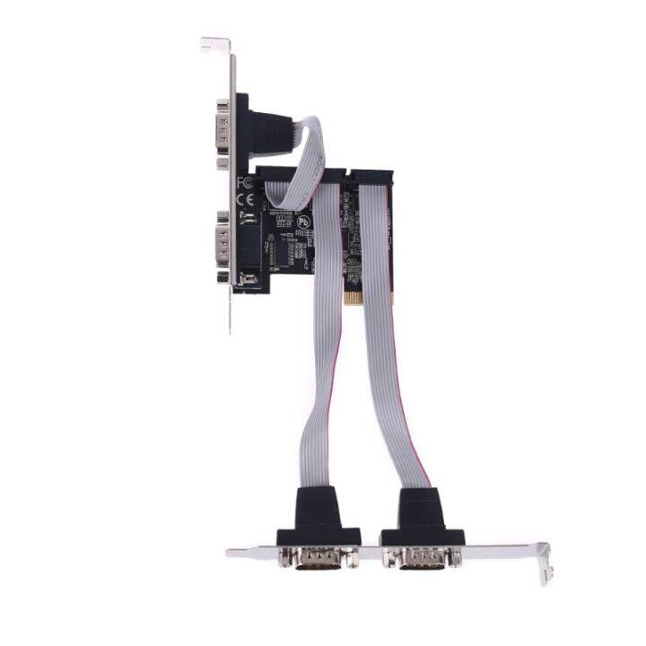 99100 Chipset PCIe 4 Ports Serial Add on Card Multi RS232 DB9 COM