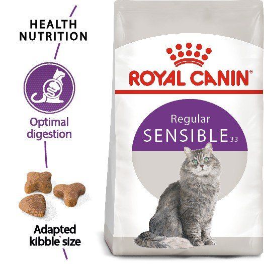 ส่งฟรี-royal-canin-sensible-400g-อาหารเม็ดแมวโต-ที่มีปัญหาระบบย่อยอาหาร-อายุ-1-ปีขึ้นไป