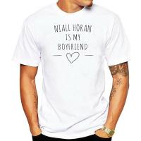 Niall Horan Is My Boyfriend One Direction T-shirt Uni 100 Cotton Cotton Casual Shirts White Top