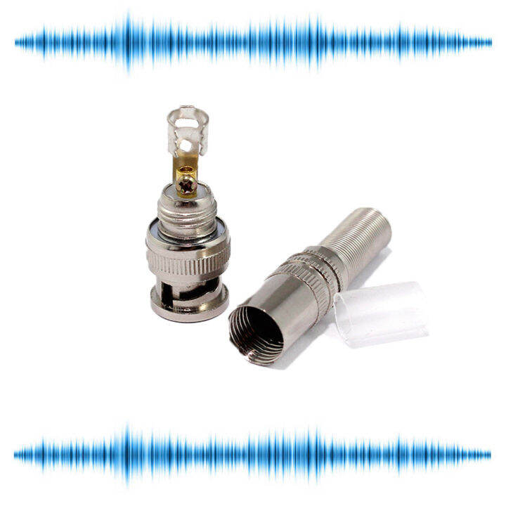 BNC Connector CCTV Camera Connector BNC Male Connector BNC Spring Video