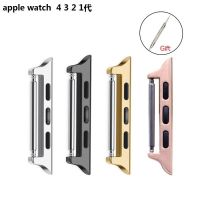 Suitable for apple watch stainless steel ear connector iwatch6/8/7se apple watch strap accessories 【JYUE】