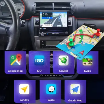 1din Autoradio Carplay Auto GPS Navigation Ips Ecran rétractable 1 Din  Android Multimedia Player Universal Audio Video No Dvd