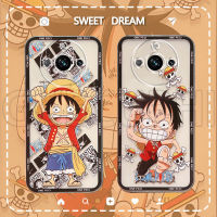 อ่อนเคส Realme 11 Pro + 11 Pro 5G 2023ลายแฟชั่นอนิเมะ Catoon Luffy โปร่งใสป้องกันเต็มรูปแบบกรณีซิลิโคนสำหรับกล้องนิ่มเคสโทรศัพท์ OPPO Realme 11pro 11pro + 5G เคสโทรศัพท์การ์ตูนสวย