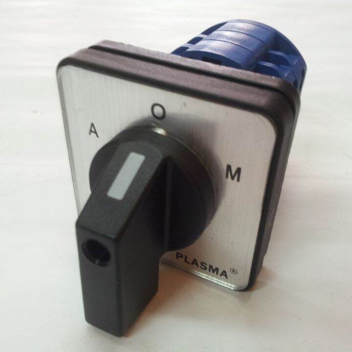 Plasma 48x48mm 20A A.O.M Selector Switch ( 1Pole, 3Pole ) Lazada
