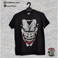 New FashionJOKER T-SHIRT BLACK / TEE HITAM COMIC DC FULL COTTON UNISEX TSHIRT TOR CLOTHING BY SKULL OF ROCK 2023