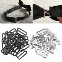 New Fashion 30pcs Bow Tie Hardware Necktie Hook Bow Tie Cravat Clips Fasteners to Make Adjustable Straps Shoulder Strap Buckle