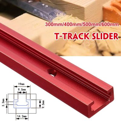 Aluminium Alloy 300 600mm T Track T Slot Miter Jig Tools For Woodworking Router Chute Rail Miter Track Jig T Screw Fixture Slot