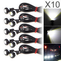 10Pcs 9วัตต์18มม.23มม.สีขาว5730ตานกอิทรี LED รถไฟตัดหมอกไฟ DRL หลอดไฟสัญญาณเลี้ยวย้อนกลับไฟติดรถยนต์ไฟวิ่งกลางวัน