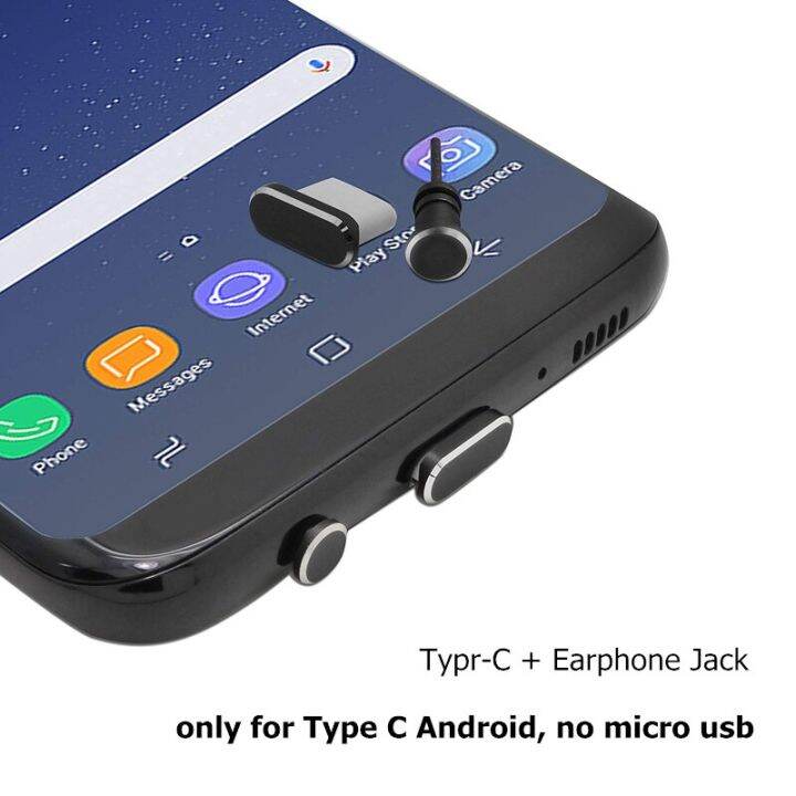 type-c-ชาร์จพอร์ตโทรศัพท์3-5มม-แจ็คหูฟังซิมการ์ด-usb-c-ปลั๊กฝุ่นสำหรับ-s10-s9-s8-note-8-9-p10-p20-p30-pro