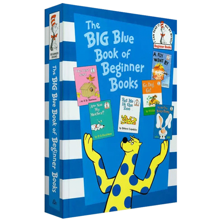 The Big Blue Book of Beginner Books Dr Seuss Children's Books | Lazada