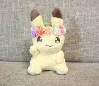 ตุ๊กตาเกมอะนิเมะญี่ปุ่น Pikachuamp Eievui39; S Eevee Boneka Mainan ของเล่นตุ๊กตาผ้ากำมะหยี่จำนวนจำกัด