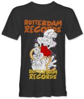 Rotterdam Records Retro Gabber 909 Euromasters Hard Techno T Shirt