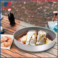 Hoearth Titanium Pan แคมป์ปิ้งเครื่องครัวจานจานกระทะสำหรับทำอาหาร Trekking Picnic