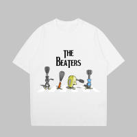 [พร้อมส่ง] Beaters แฟชั่นผ้าฝ้ายแขนสั้นพิมพ์เสื้อยืดคุณภาพสูง