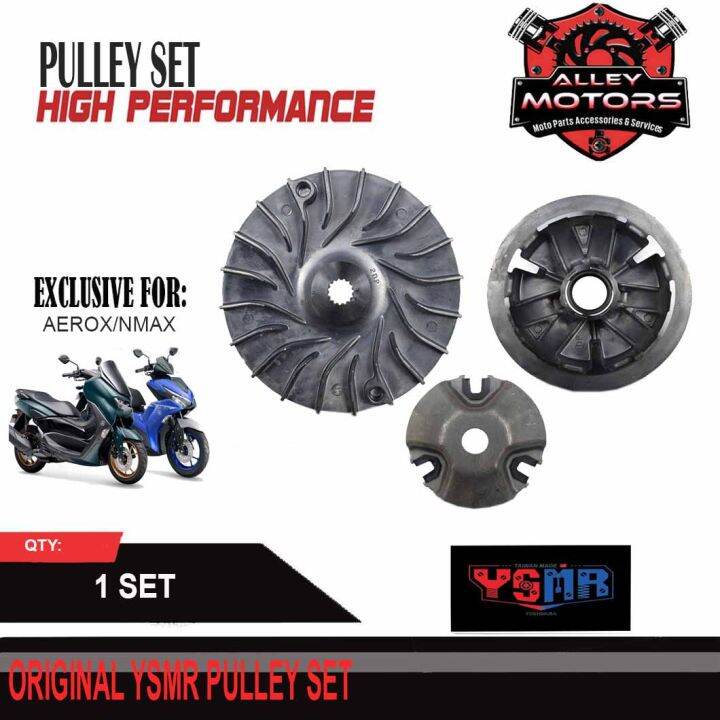 YSMR PULLEY SET AEROX/NMAX By Alley Motors Lazada PH