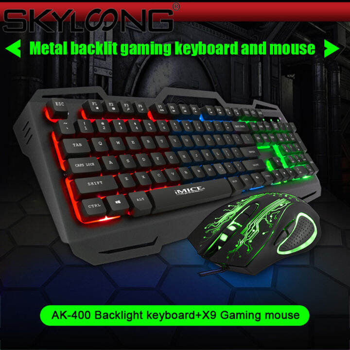 Skyloong IMICE KM690 Keyboard Mouse Set Waterproof Backlight Mechanical Feel Extreme